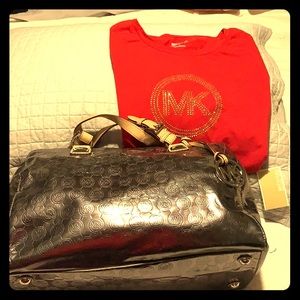 Genuine Michael Kors Combo!! Tee(L) $150.00!
